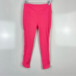 Free People Movement High Rise Infinity Leggings Size Small Neon Pink Cropped